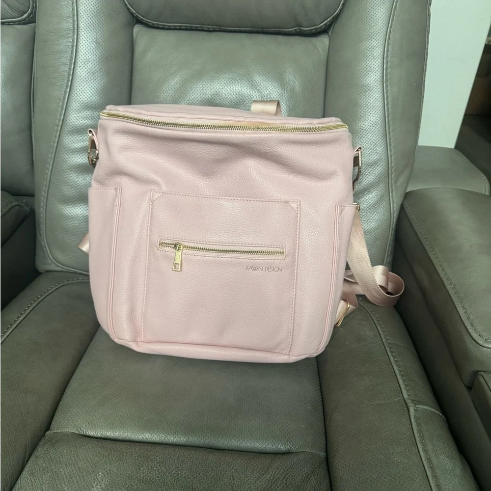 Fawn Design Pink Blush diaper bag